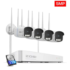HD WiFi 6 Security IP Camera System