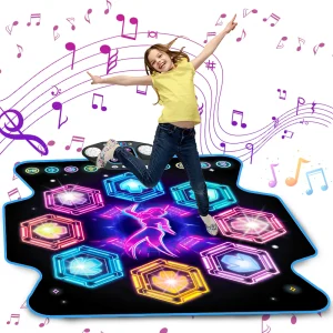 VATOS Dance Mat for Kids 27 Levels 8 LED Ages 3+ Years
